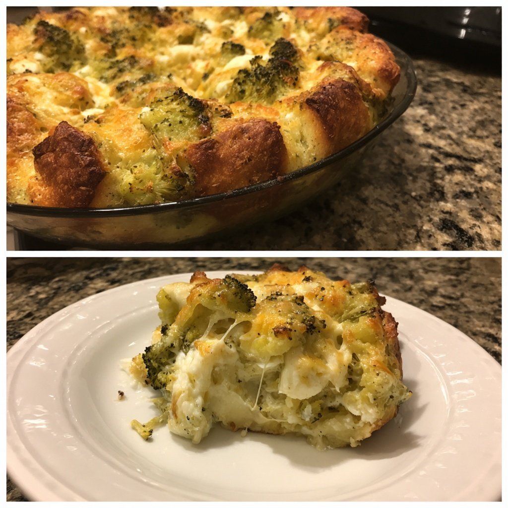 Brokkoli Auflauf Mit Frischkäse