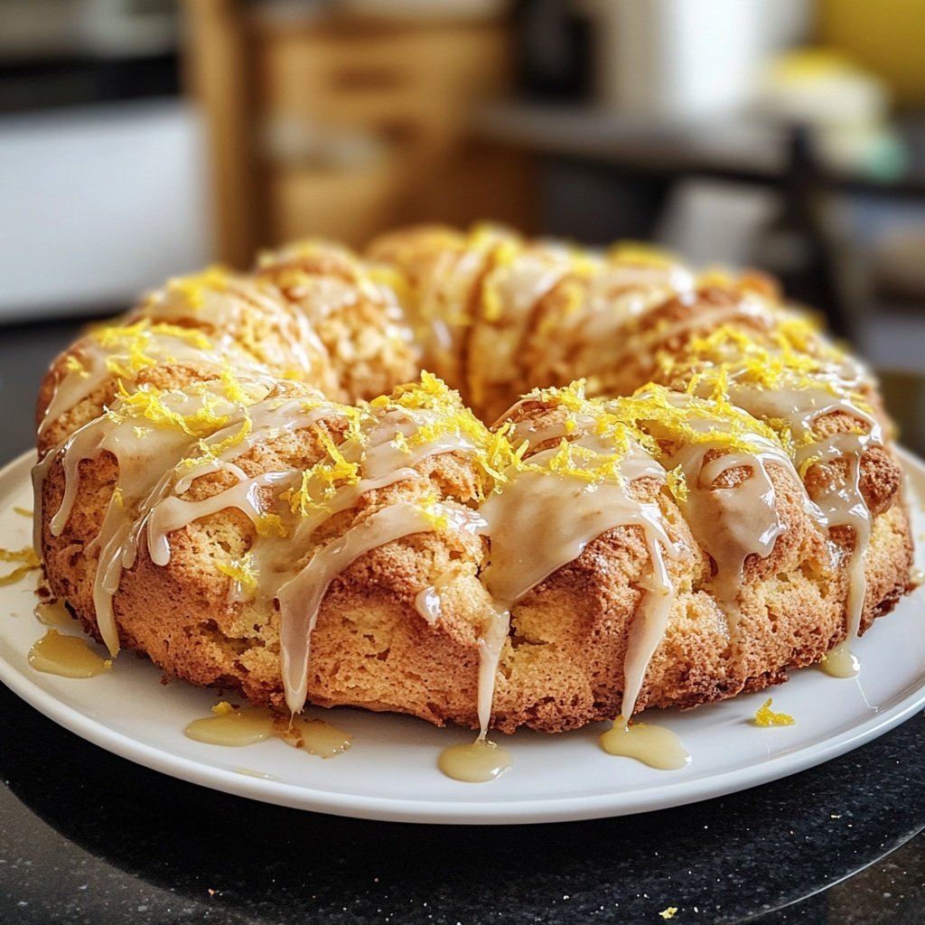 Zitronenkuchen mit Öl