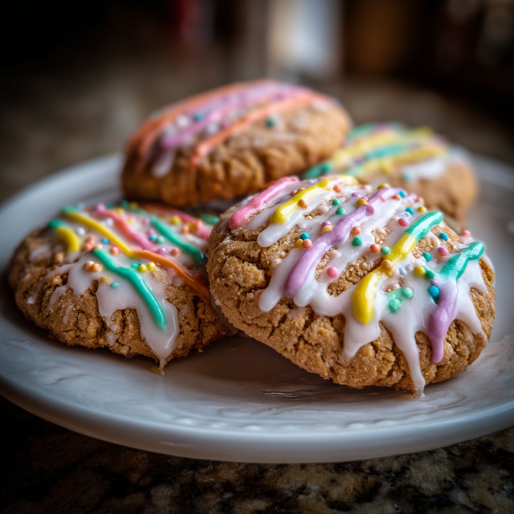 Cookies mit Zuckerguss