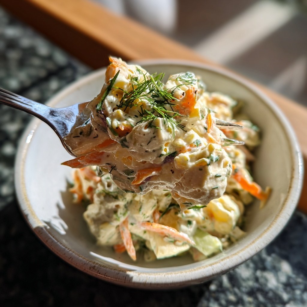 Schnell & Einfach 10-Minuten-Eiersalat mit Joghurt