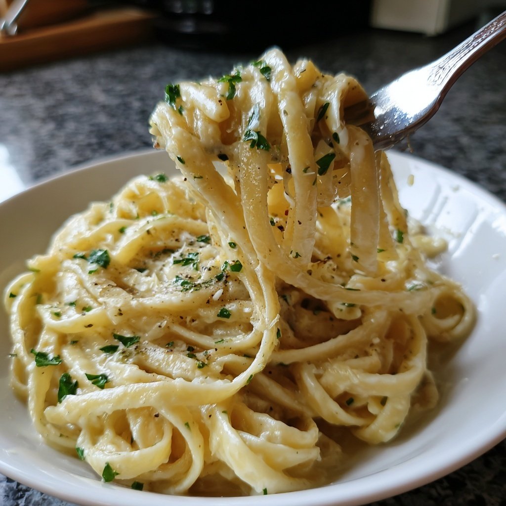 Schnell & Einfach 15-Minuten Knoblauchpasta