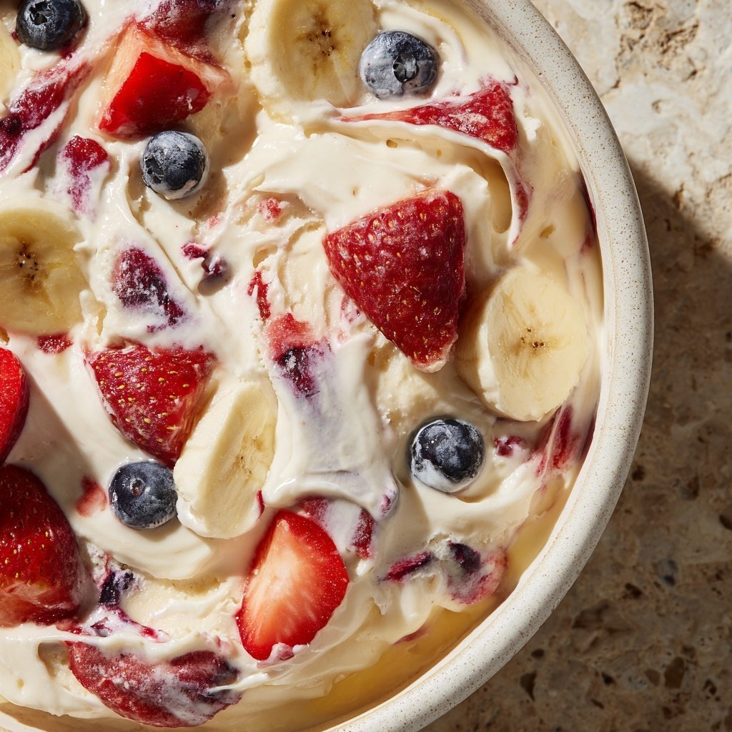 Eis Mit Früchten Selber Machen