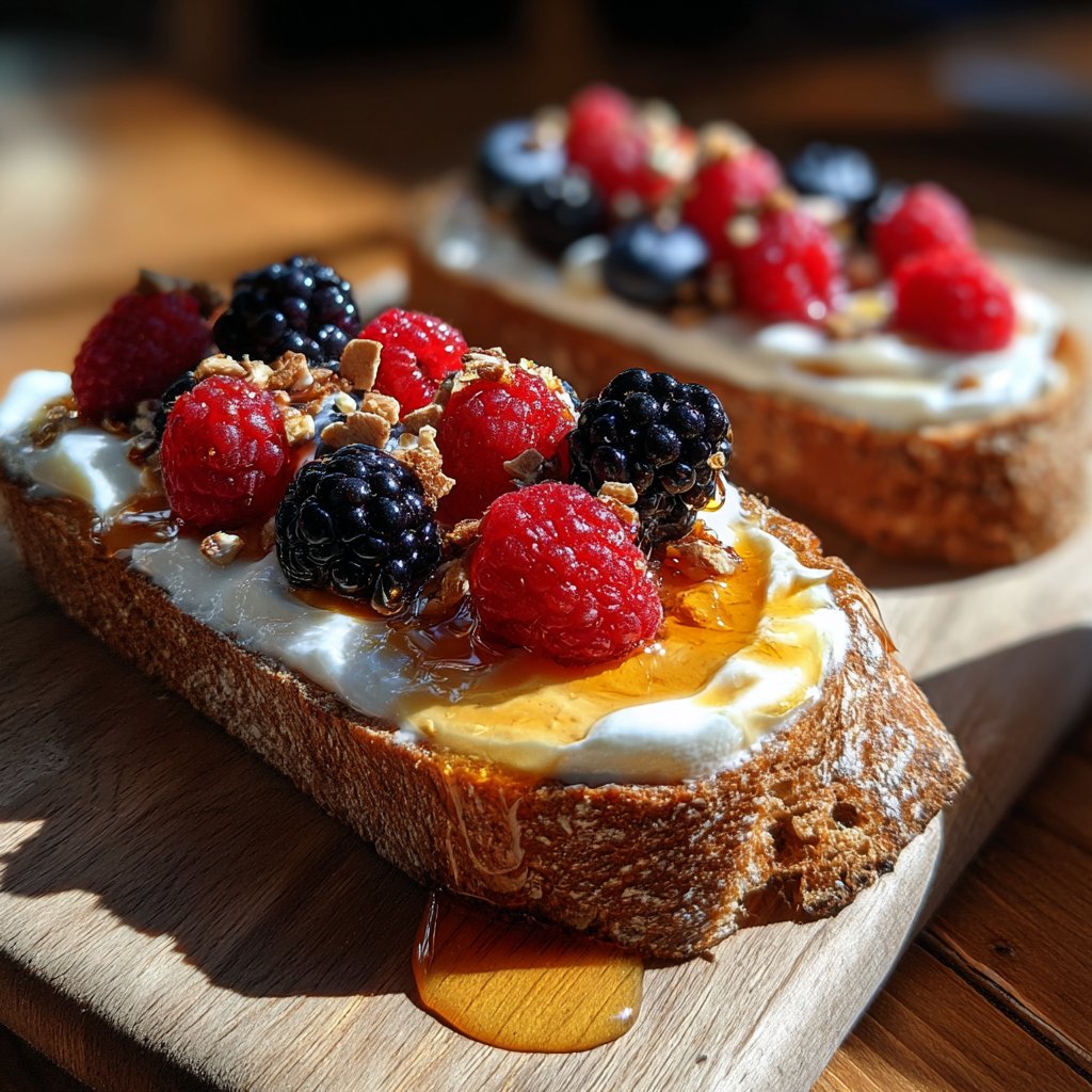 Frühstücksideen mit Quark und Honig