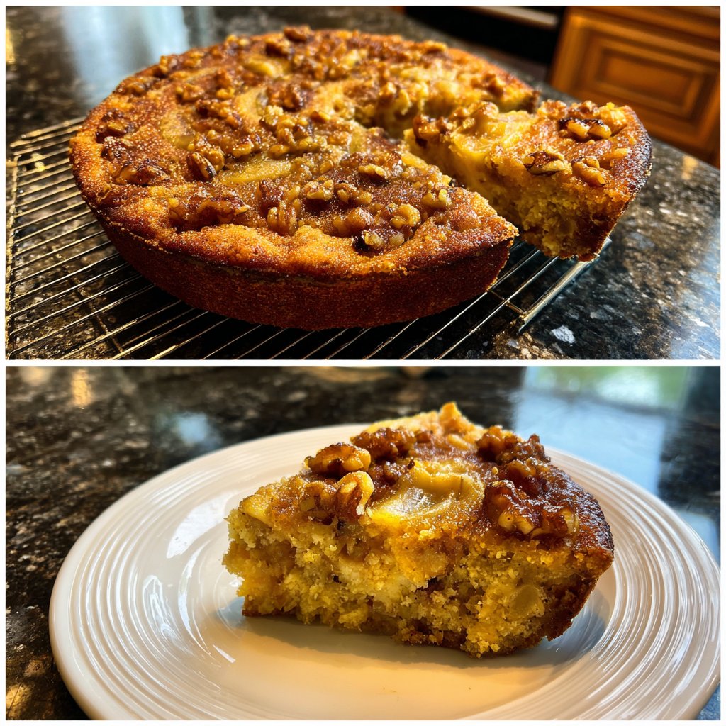 Bananenkuchen mit Walnüssen