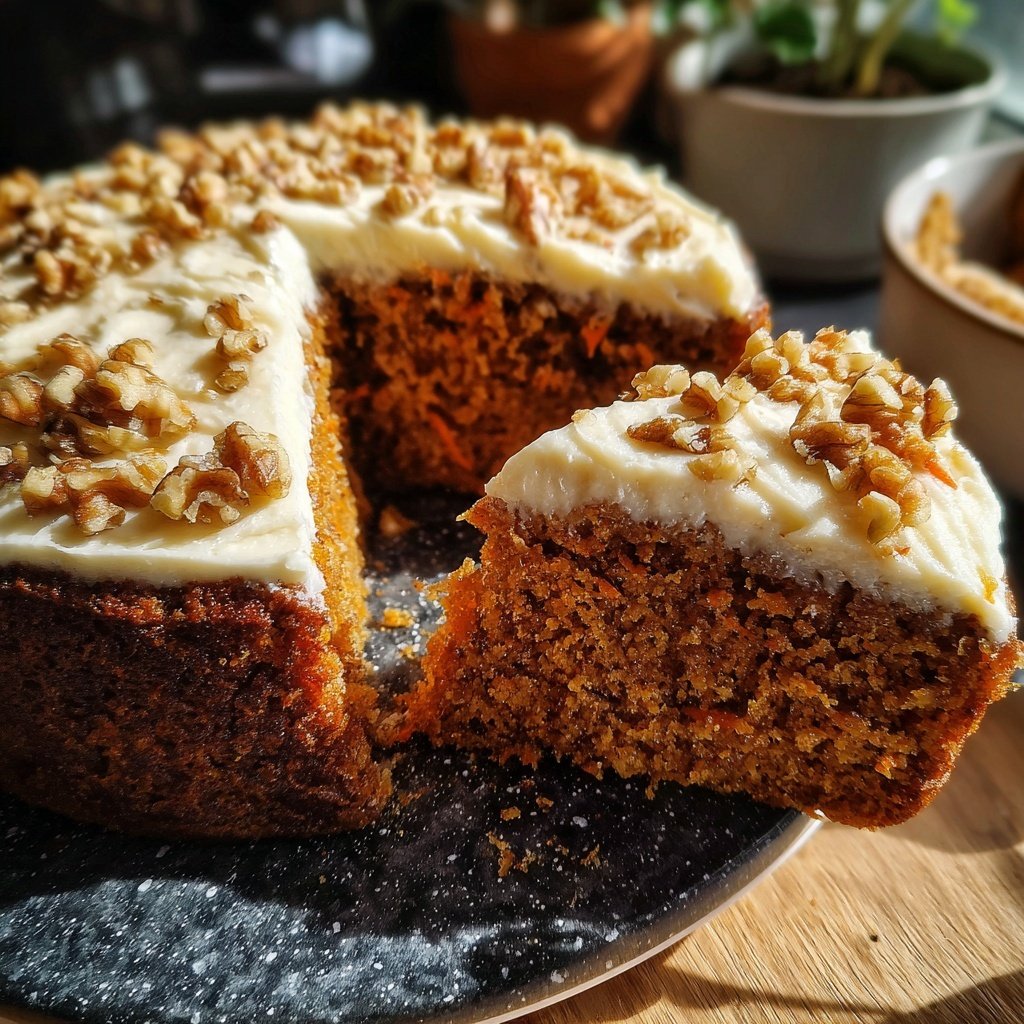 Karottenkuchen Mit Frischkäse